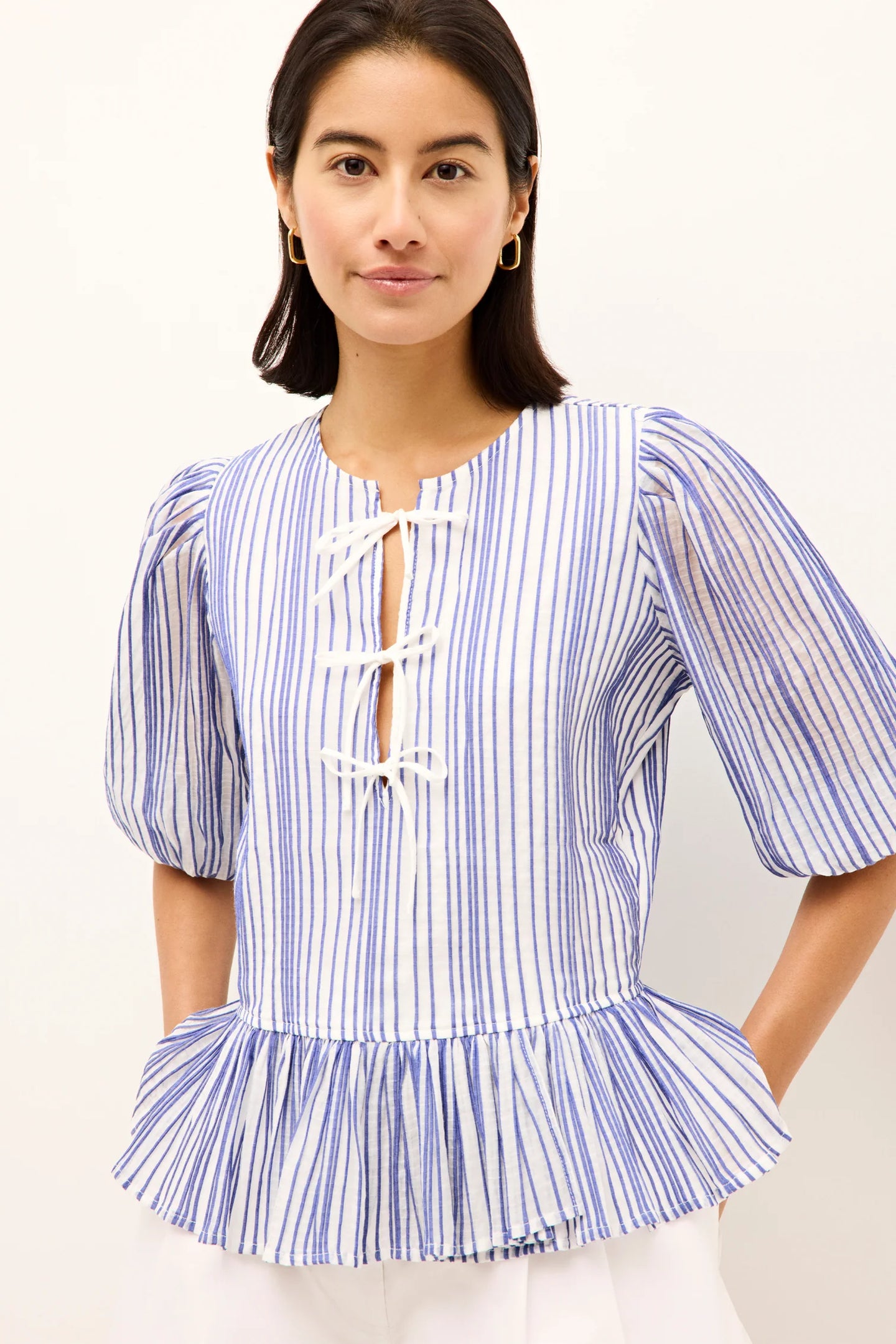 Marie Oliver Estella Top - Dazzling Stripe