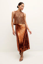 Load image into Gallery viewer, Marie Oliver Wray Skirt - Cinnamon