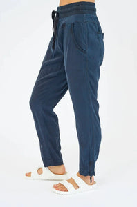 Marrakech Melody Cupro Jogger - Blue Nights