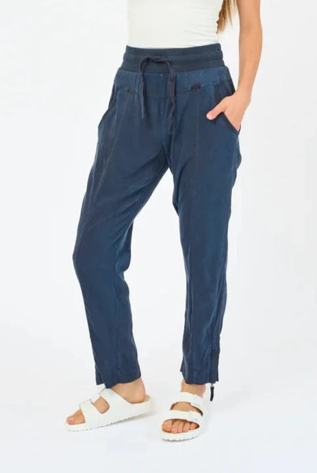 Marrakech Melody Cupro Jogger - Blue Nights