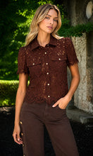 Load image into Gallery viewer, Generation Love Mikaelle Lace Shirt - 2 Colors