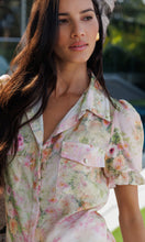 Load image into Gallery viewer, Generation Love Mina Floral Voile Shirt - Rose Cloud
