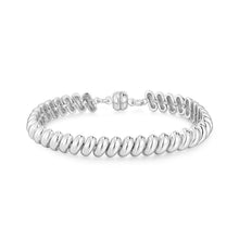 Load image into Gallery viewer, LUV AJ The Ridged Marbella Bracelet - Gold or Silver