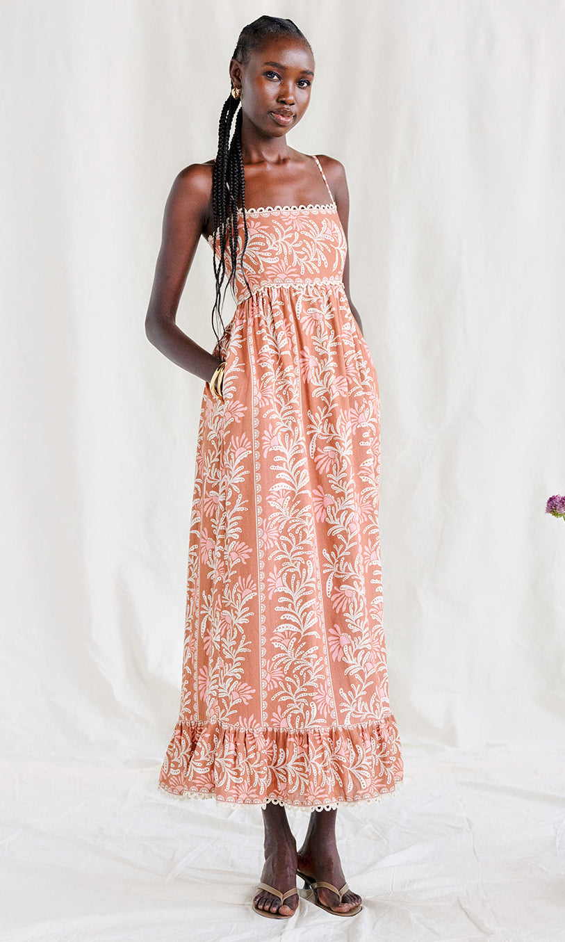 open lace back dress Saylor Miuccia Dress