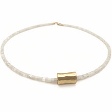 Load image into Gallery viewer, erin gray The Heishi Barrel Necklace - 5 Colors