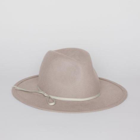 Hat Attack Chelsea - Beige/Ivory Narrow Ribbon