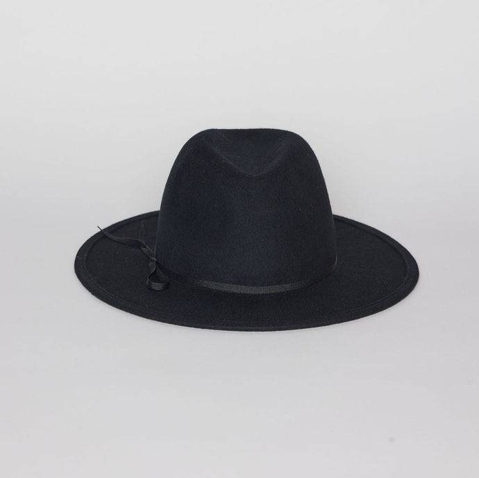 Hat Attack Chelsea - Black/Black Narrow Ribbon