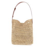 Load image into Gallery viewer, Billini Naomi Shoulder Bag - Natural Raffia Tan