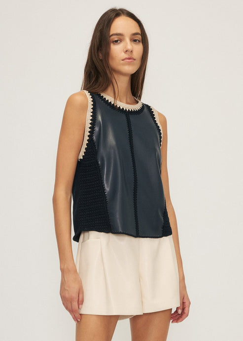 Melissa Nepton Naru Top - Navy