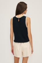 Load image into Gallery viewer, Melissa Nepton Naru Top - Navy