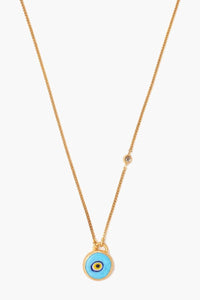 Chan Luu Evil Eye Necklace with Champagne Diamond - 2 Colors