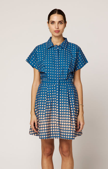 Cleobella Nicoletta Mini Dress - Matera Print