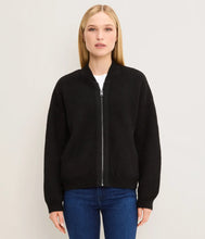 Load image into Gallery viewer, Michael Stars Landon Bomber Jacket - Black