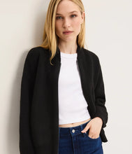 Load image into Gallery viewer, Michael Stars Landon Bomber Jacket - Black
