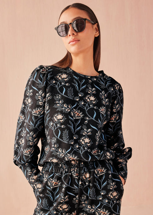 Omika Lydia Sweatshirt - Sofi Midnight