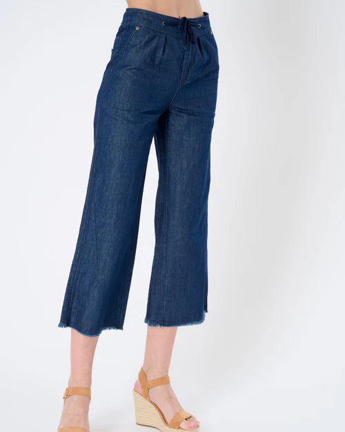 Marrakech Oslo Denim Dart Pant - Dark Wash