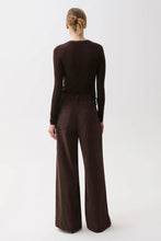 Load image into Gallery viewer, Pistola Jadyn Corduroy Mid Rise Palazzo Jean - Mocha
