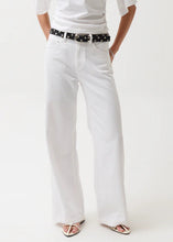 Load image into Gallery viewer, Pistola Jadyn Low Slung Palazzo Jean - Vivid White