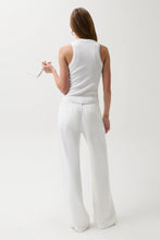 Load image into Gallery viewer, Pistola Jadyn w/Drawcord Low Slung Palazzo Jean - Optic White