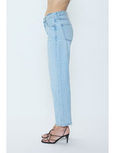 Load image into Gallery viewer, Pistola Lexi Mid Rise Bowed Straight Jean - Dolce Vita