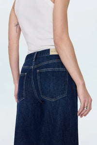 Pistola Kacey Mid Rise Cuffed Straight Jean - Cultivate