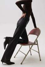 Load image into Gallery viewer, Pistola Evie High Rise Slim Boot - Coated Mocha