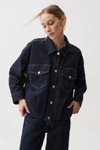 Load image into Gallery viewer, Pistola Bibi Blouson Trucker Jacket -  Nightfall
