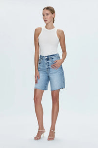 Pistola Kaylee High Rise Pinched Loose Straight - Boulder