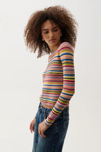 Load image into Gallery viewer, Pistola Madison Knit Long Sleeve - Multi Stripe