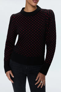 Pistola Coco Puff Sleeve Sweater - Amour