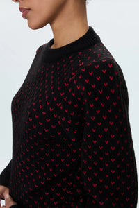 Pistola Coco Puff Sleeve Sweater - Amour