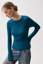 Load image into Gallery viewer, Pistola Juno Featherweight Sweater - Deep Teal