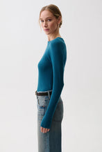 Load image into Gallery viewer, Pistola Juno Featherweight Sweater - Deep Teal