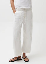 Load image into Gallery viewer, Pistola Sabrina Curved Utility Pants - White