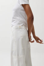 Load image into Gallery viewer, Pistola Sabrina Curved Utility Pants - White