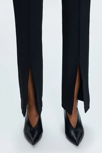 Pistola Diana Front Slit Trouser - Black