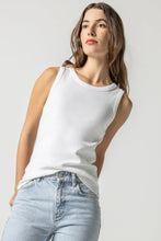 Load image into Gallery viewer, Lilla P Jewel Tank - White