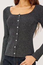 Load image into Gallery viewer, Rails Paulina Sweater - Gunmetal Lurex