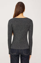Load image into Gallery viewer, Rails Paulina Sweater - Gunmetal Lurex