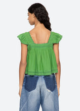Load image into Gallery viewer, Sea Eliza Top - Green