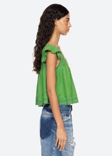 Load image into Gallery viewer, Sea Eliza Top - Green