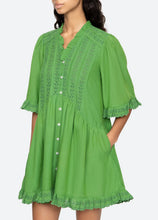Load image into Gallery viewer, Sea Eliza Mini Dress - Green