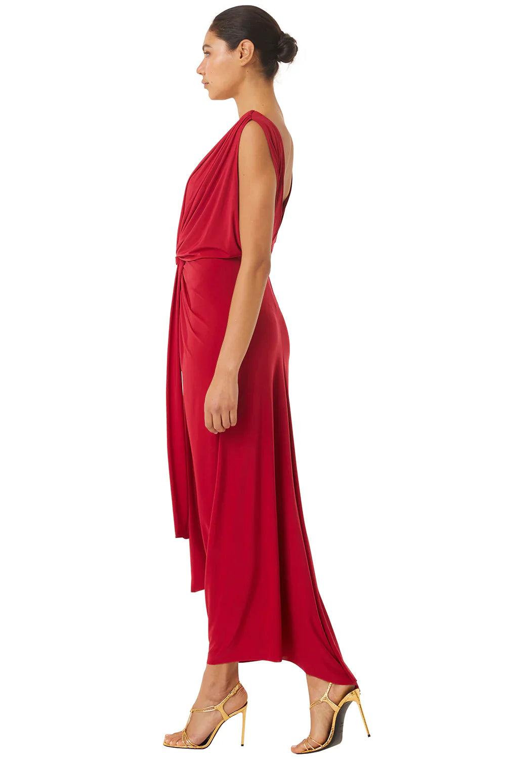 MISA Los Angeles Xenia Dress in Lipstick Red