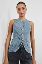 Load image into Gallery viewer, Rails Portola Vest - Blue Eyed Girl
