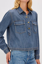 Load image into Gallery viewer, Rails Ports Shirt - Antique Blue