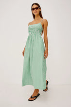 Load image into Gallery viewer, Rails Primrose Dress - Emerald Stripe
