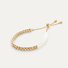 Load image into Gallery viewer, Jenny Bird Pia Bracelet - Gold/Clear