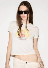 Load image into Gallery viewer, RE/DONE Classic "Ray of Sunshine" Tee - Vintage White