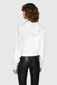 Rebecca Minkoff Dani Zipper Hoodie - White