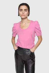 Rebecca Minkoff Janine Short Sleeve Tee - 4 Colors